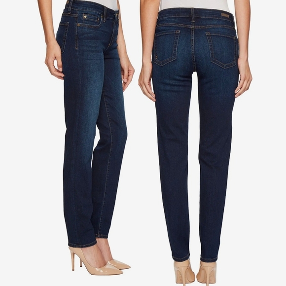 Kut from the Kloth Dianna Skinny Stretch Dark Wash Jeans Size 4 - Picture 14 of 14